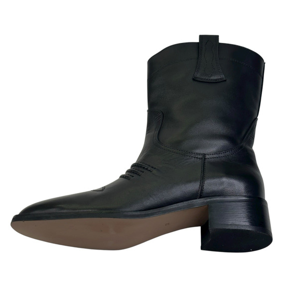 Bibi Lou Briana Western Boots Black Leather Womens Size EU 39 US 8-8.5 New $295 - Picture 5 of 12